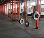 YS-350YFQ全自動(dòng)圓壓圓模切分切一體機(jī)